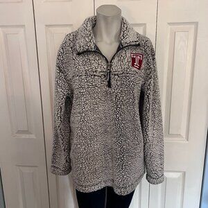 Temple University Boxercraft Sherpa Pullover Size Small